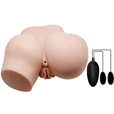 Vagina e Ano Realistici con Vibrazione e Telecomando per Piacere Totale